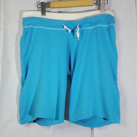 ACX Athletics Blue and White Shorts w/ Layered Waistband, Elastic/Drawstring -XL - Picture 1 of 12